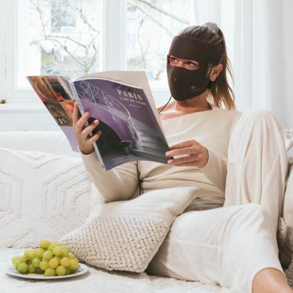 LED mask or laser light therapy 