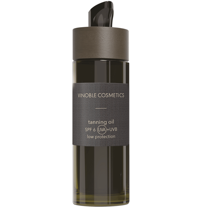Bräunungsöl tanning oil SPF 6 UVA + UVB Vinoble Cosmetics
